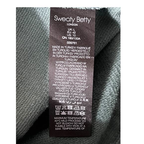 Sweaty Betty skirt After class green mini size 10 - Picture 4 of 5